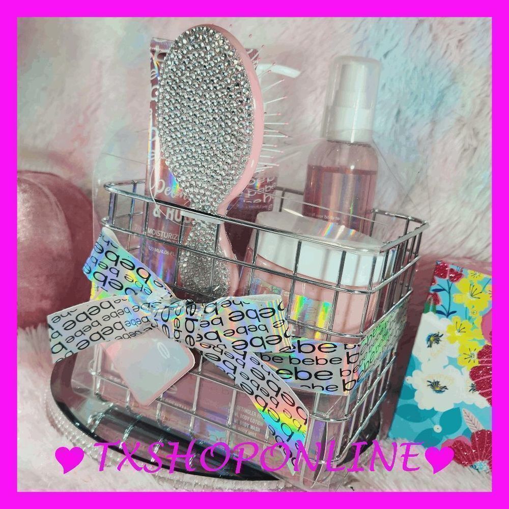 bebe 5 pc everyday bath essentials Gift PEONY & ROSE